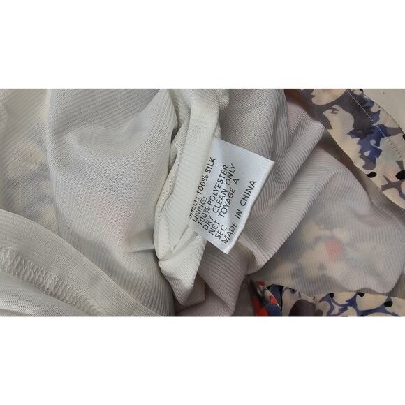 Yumi Kim sz XS 100% silk lined high waisted pleat shorts floral coquette summer - Picture 6 of 11